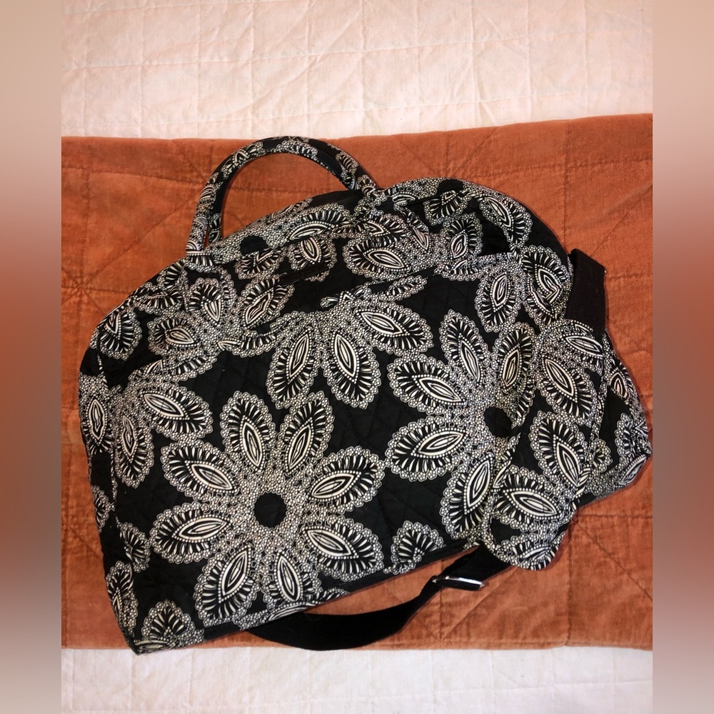 Quilted Vera Bradley Weekender Travel Bag